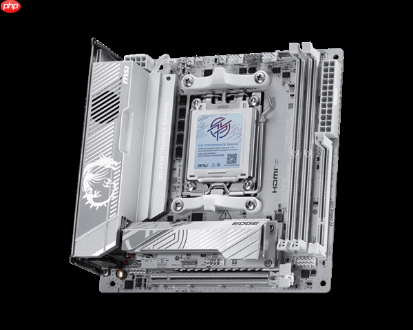 微星发布MPG X870I EDGE TI EVO WiFi超频主板:双内存插槽、支持10000MT/s!