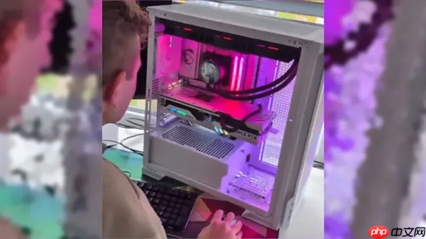 连显示器都省了!玩家成功在CPU水冷小小屏幕上玩《战地6》