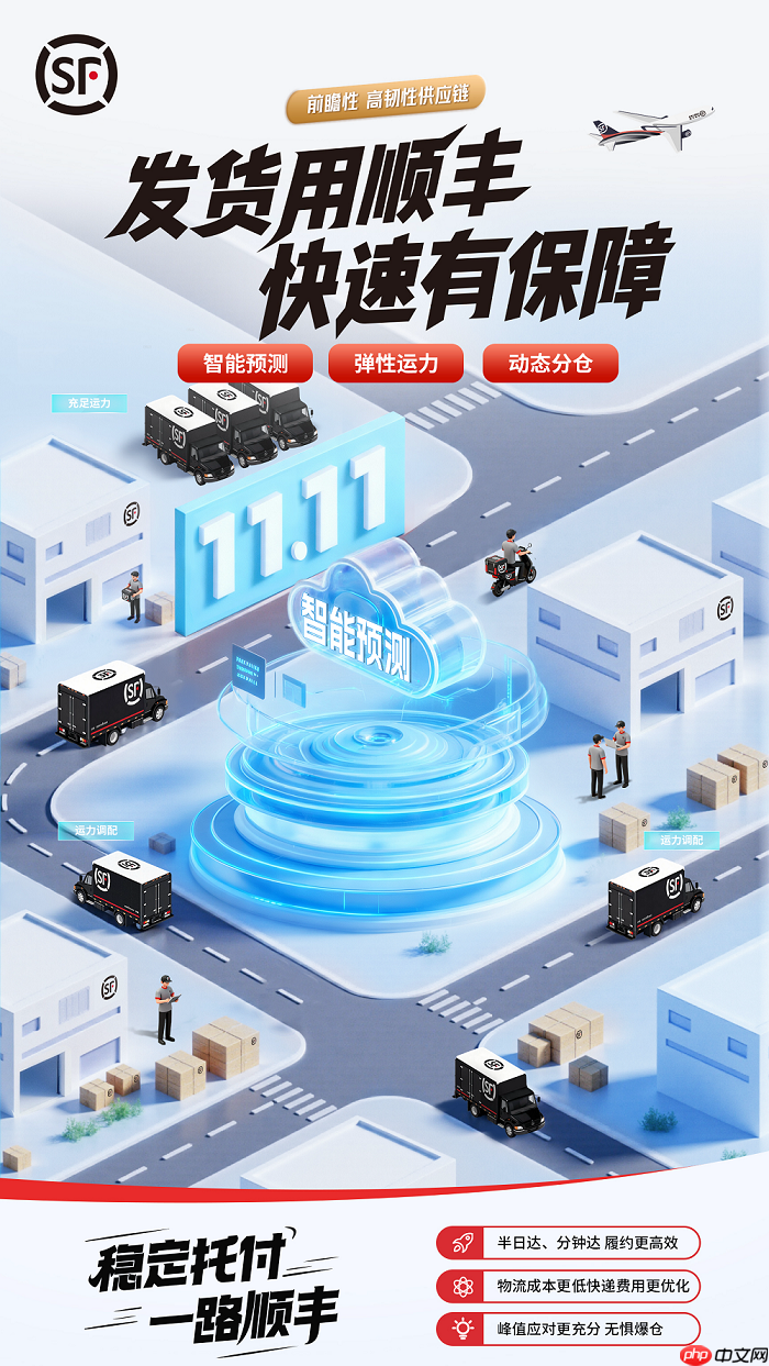 顺丰精细化运营+全流程保障,护航商家双十一“抗压”“增效”