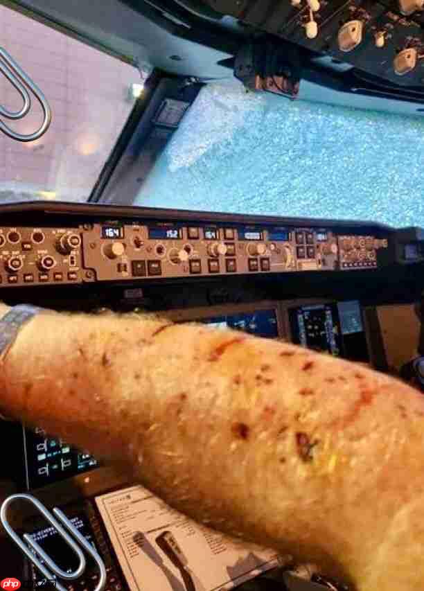 美联航航班万米高空挡风玻璃遭不明物体撞击,NTSB 调查是否为太空碎片