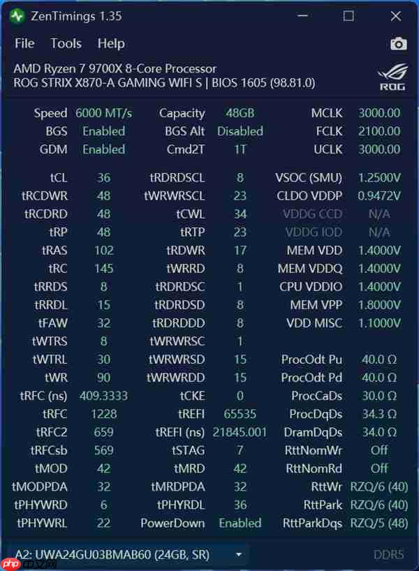 大碗更香!绫龙DDR5 6000 CL36 48GB内存开箱