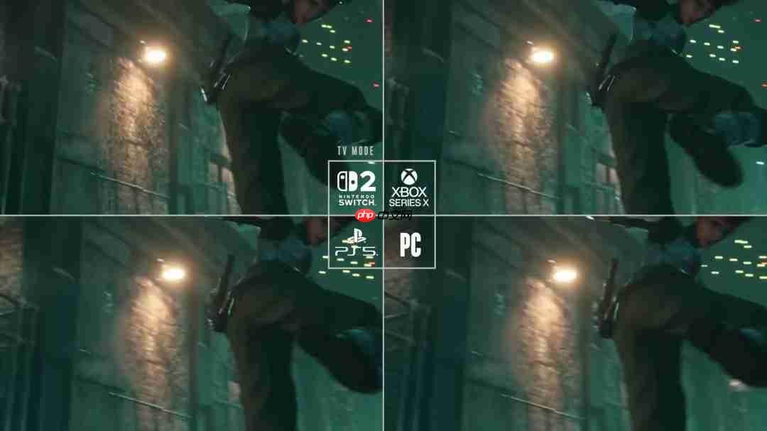 《最终幻想7：重制版Intergrade》NS2、PC等四平台画面对比