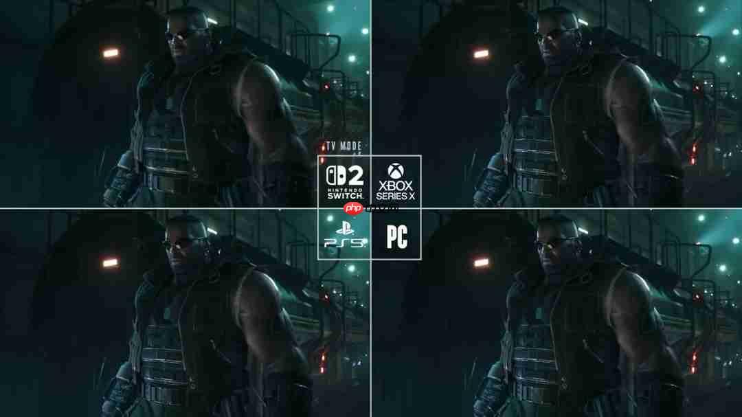 《最终幻想7：重制版Intergrade》NS2、PC等四平台画面对比