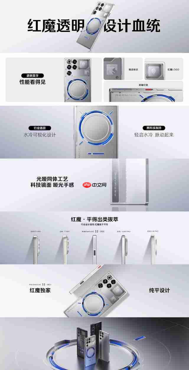 红魔11 Pro系列正式发布:Pro配8000mAh大电池 Pro+有水冷!