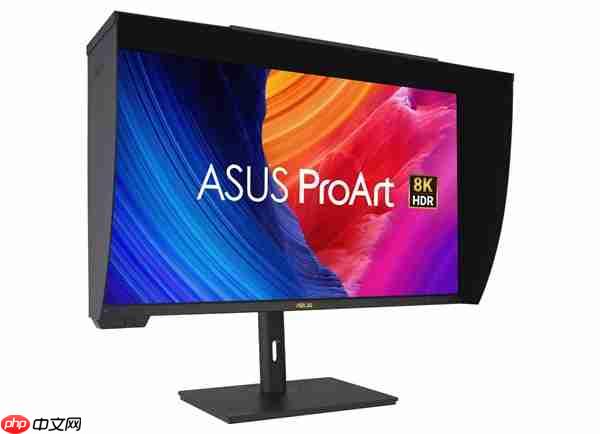 华硕ProArt PA32KCX 8K显示器蓄势待发:全球首个8K HDR miniLED