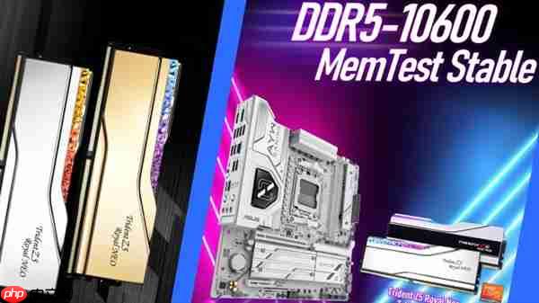 AMD平台24GBx2 DDR5超至10600MT/s!华硕B850M AYW助力