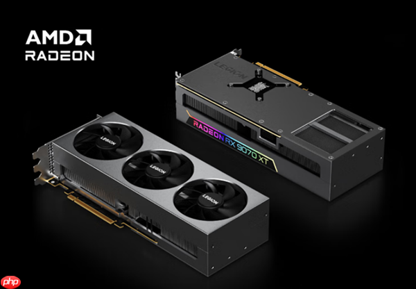 第一次见到!联想做高端AMD RX 9070 XT显卡了:风格一如既往