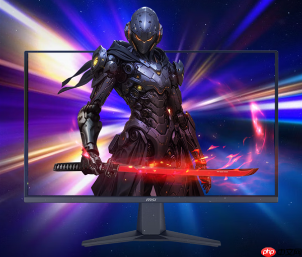 789元 微星黑刃E21显示器来了：27英寸2K屏 210Hz高刷