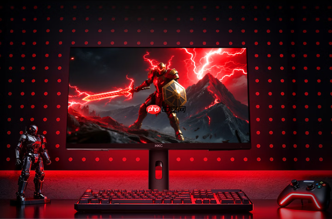 HKC神盾三代UG25HF预售开启:原生500Hz高刷FastTN面板,3499元剑指职业电竞