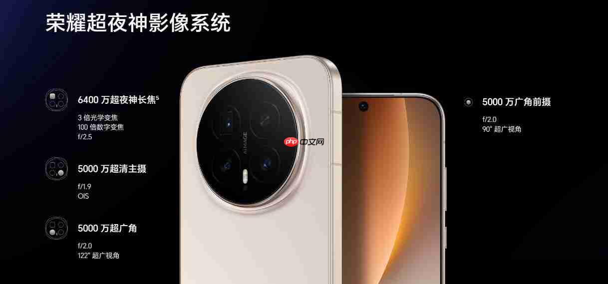 荣耀Magic 8系列正式发布:第五代骁龙8至尊版+MagicOS 10 4499起!