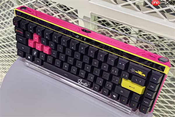 1199元 ROG魔导士Ace HFX ZywOo限量版键盘发布：HFX磁轴、双C口