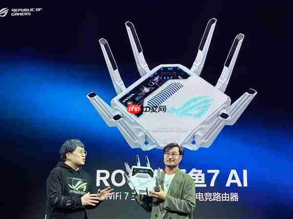 6999元!华硕ROG八爪鱼7 AI电竞路由器发布 支持3000+游戏