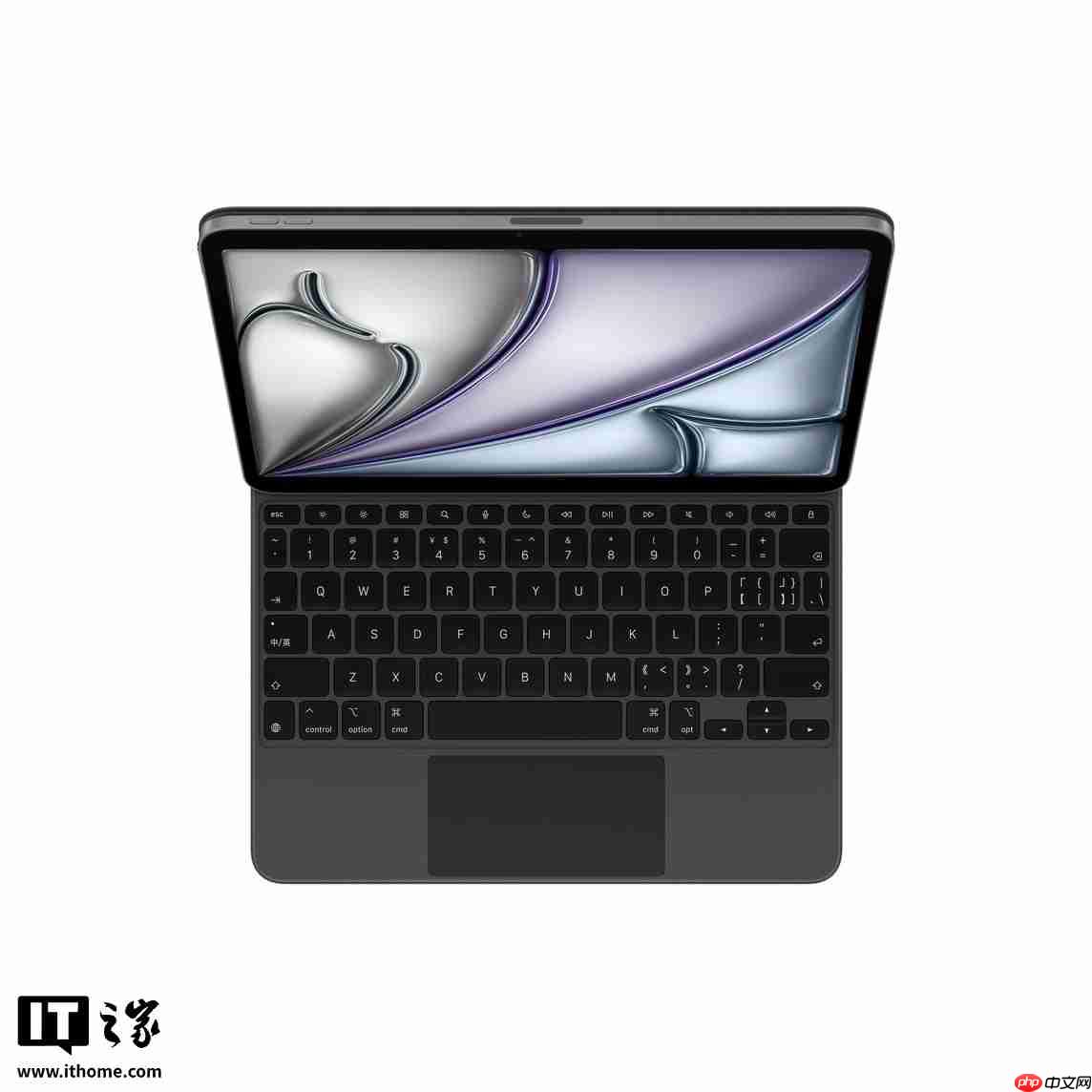 苹果推出黑色款 iPad Air 专用妙控键盘,2199 元起