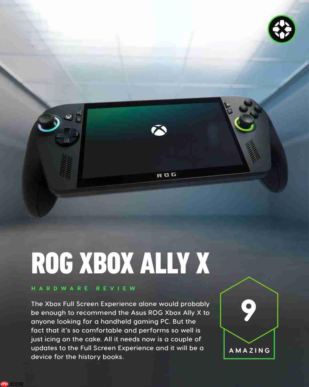 Xbox Ally X IGN 9分:当前最好的掌上游戏PC
