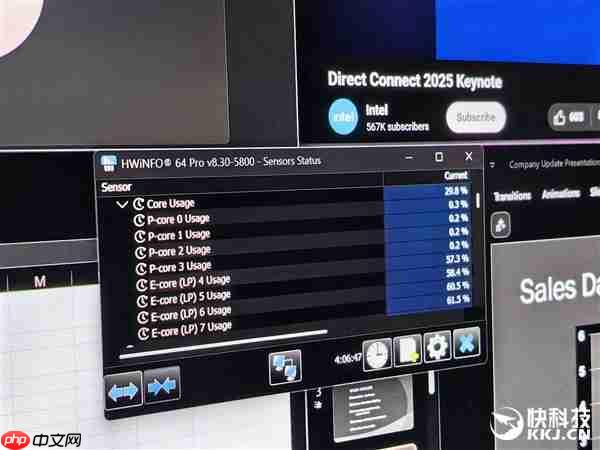 Intel Panther Lake首次公开演示:功耗之低 难以置信!