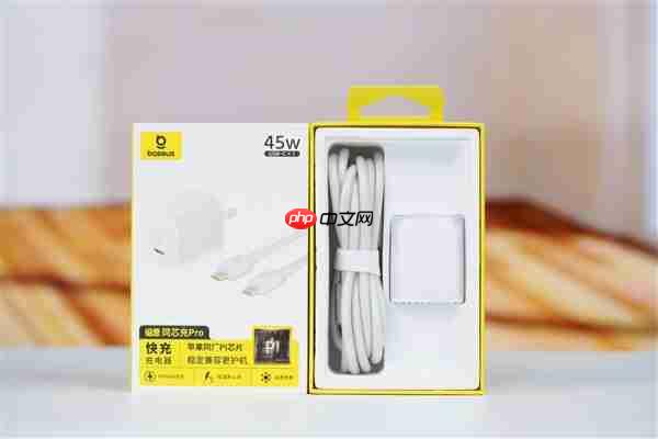 完美适配iPhone17全系快充!倍思同芯充Pro快充充电器套装图赏