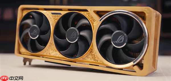 全球唯一黄金版RTX 5090D揭晓，神秘大佬豪掷千金，6公斤黄金打造顶级装备！