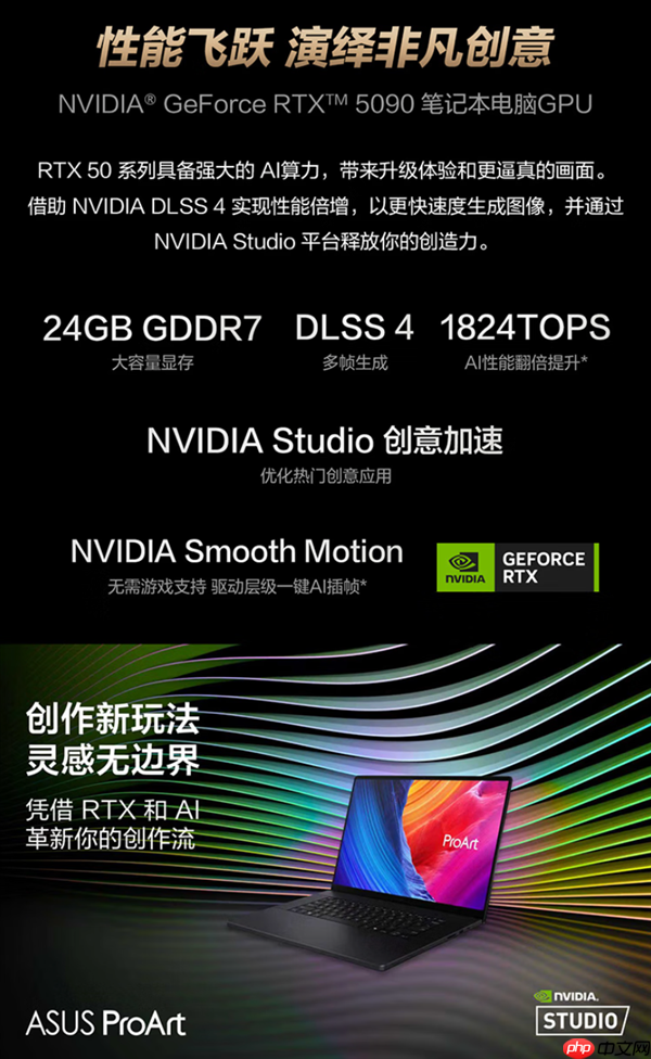 全新华硕ProArt 创16 2025今日开售,AI赋能移动创作巅峰待审核