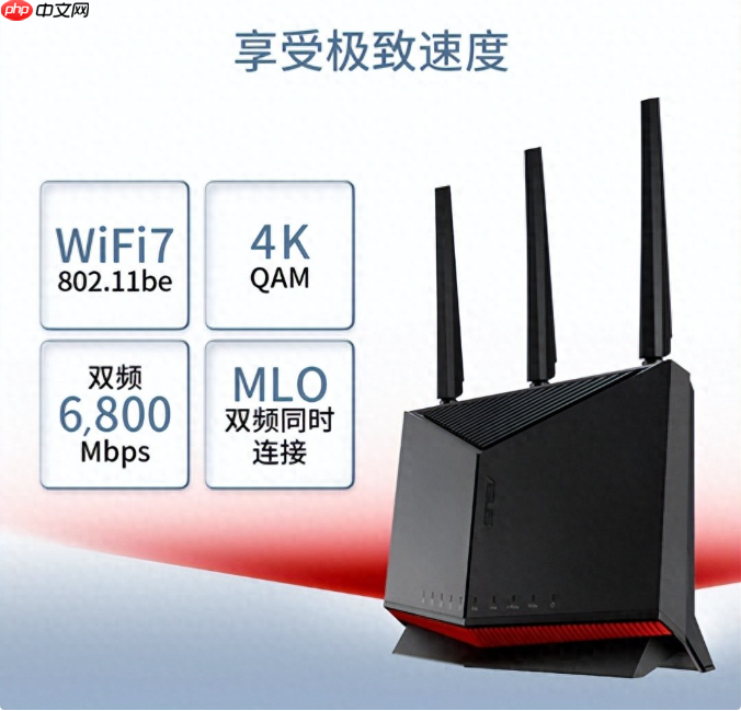 家庭网络升级选它!华硕RT-BE86U:假期宅家必备的WiFi7高端路由器