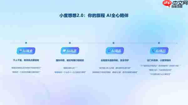 百度谢天:小度想想2.0正式面向汽车行业全面开放 助推汽车AI Agent革新