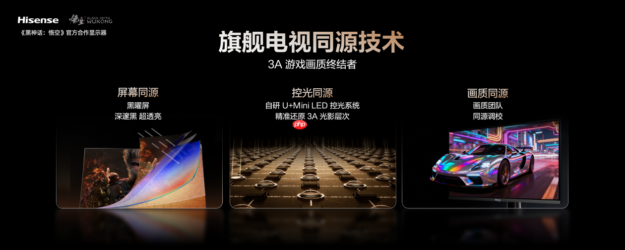 海信显示器G7Ultra发布:黑曜屏+1152分区控光,打造3K价位画质天花板