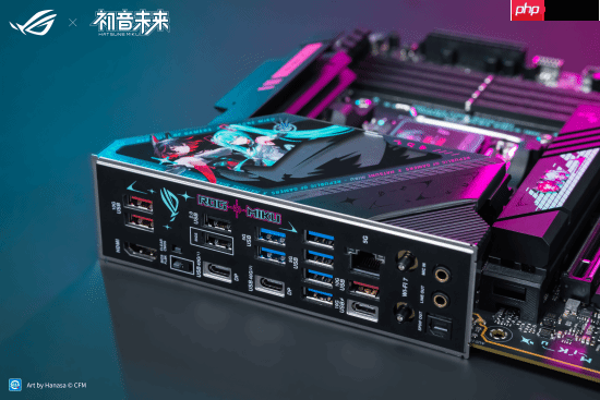 冲破次元壁 华硕X870E RO姬×初音未来版主板火热预约中