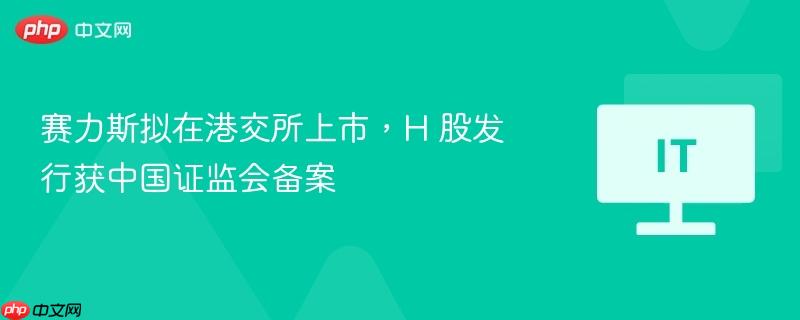 赛力斯拟港交所上市，H股发行获证监会备案通知