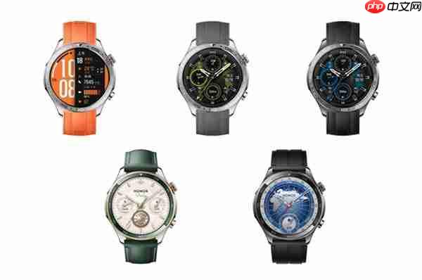 健康运动全面升级 荣耀手表5 Pro全渠道开启预定
