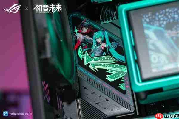 冲破次元壁 华硕X870E RO姬×初音未来版主板火热预约中