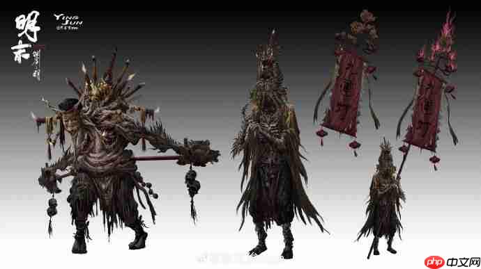 《明末:渊虚之羽》概念原画图公布!包含未登场角色