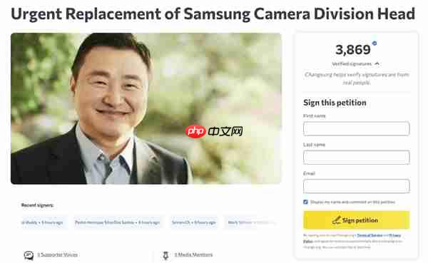 三星Galaxy影像规格退步引发网友不满，呼吁负责人下台