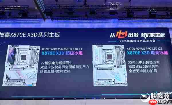 技嘉秀出六大肌肉！锐龙X3D打鸡血、DIY进入3.0新时代