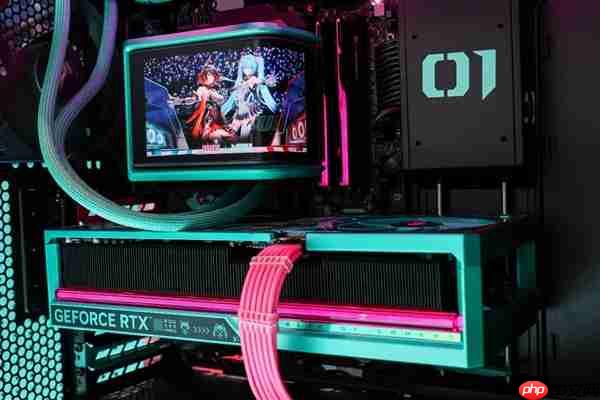 未来武装 满帧出击！ROG夜神RTX5080 RO姬x初音未来版显卡开售