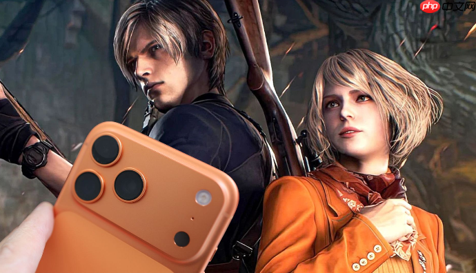 流畅运行3a大作!iphone 17 pro高清近60帧玩《生化危机4re》