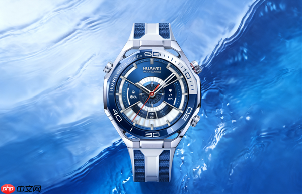 华为WATCH Ultimate 2海外发布:首发海豚声呐通信 水下60米内一键求救