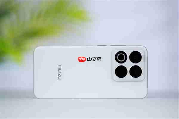 行业唯一四等边白面板!魅族22图赏