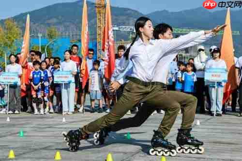 千年古城迎来轮滑盛宴!浙江五体会轮滑赛在临海激情开赛