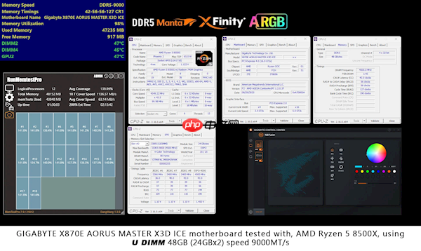 全何发布全球首款自带OLED屏幕的内存!开机就显示6大参数