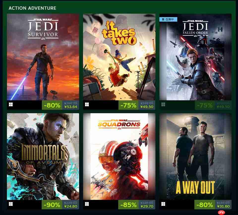 EA Steam周末特惠 《星球大战绝地》狂降80%