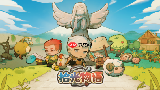 探索种田,共建乐土!沙盒模拟冒险游戏《拾光物语》今日正式发售