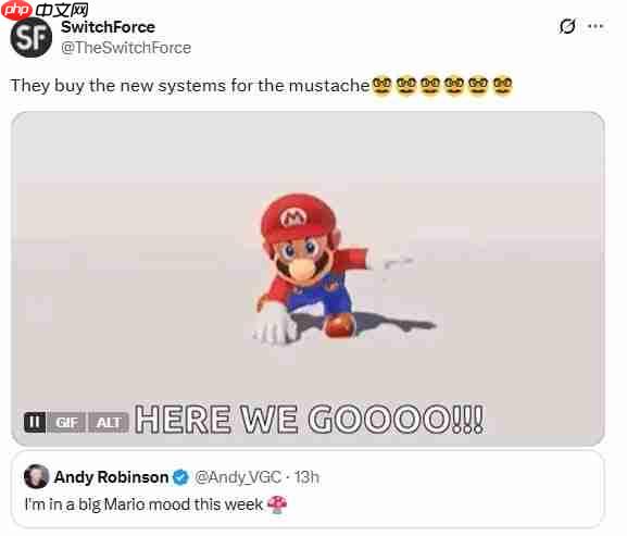 奥德赛2？ 传新3D《马里奥》游戏将亮相任天堂直面会