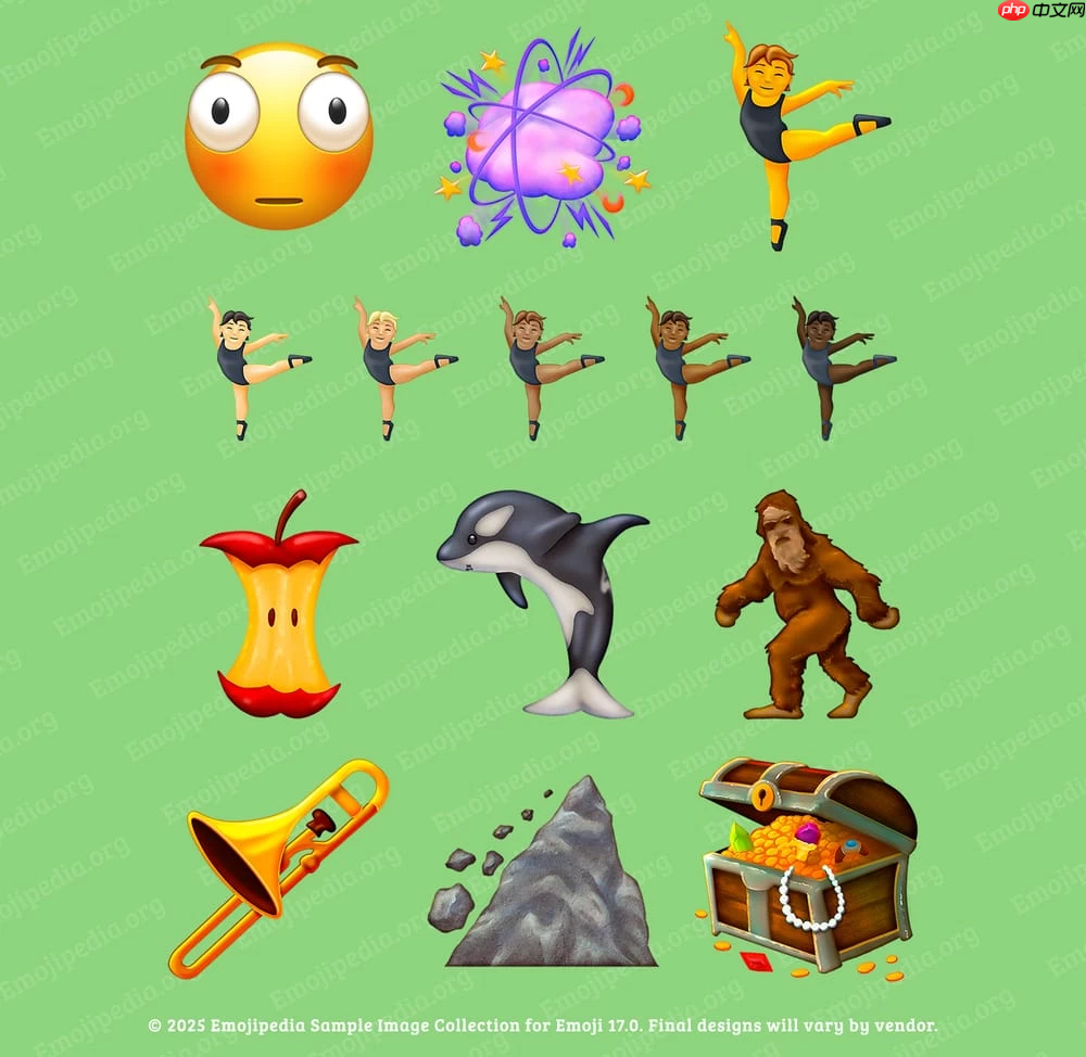 Unicode 17.0全新表情符号重磅发布！