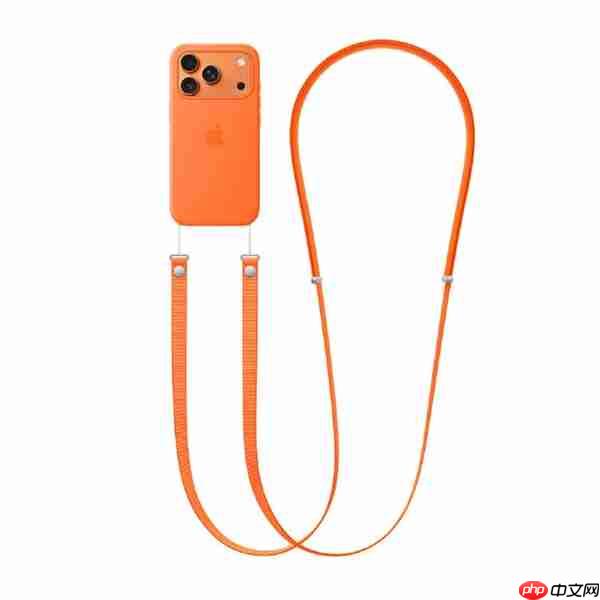 苹果推出iPhone 17系列斜挎挂绳 售价479元：还有749元的保护壳