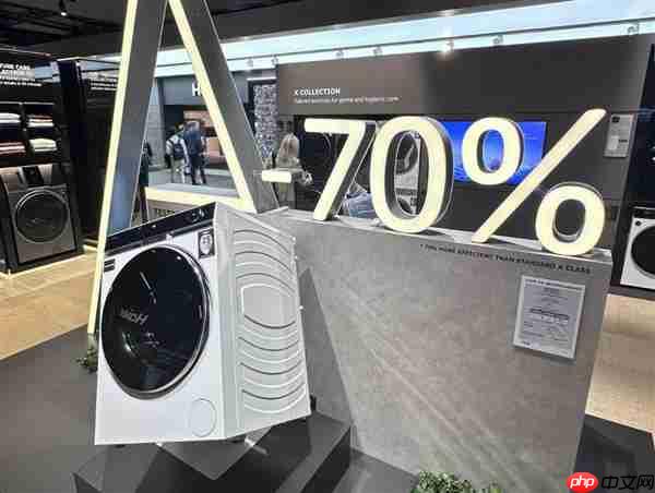 中国主流家电征战欧洲!海尔洗衣机量、额双第一