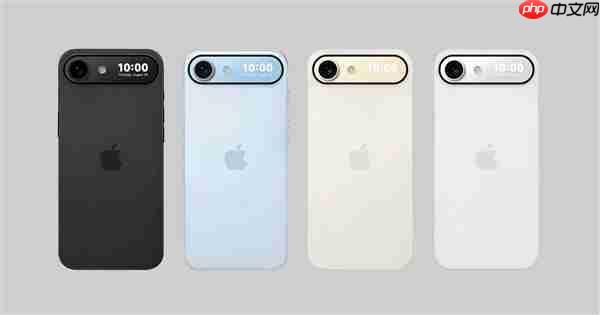 国外大神曝iPhone 17隐藏款：摄像头模组带副屏 或成苹果全新功能IP