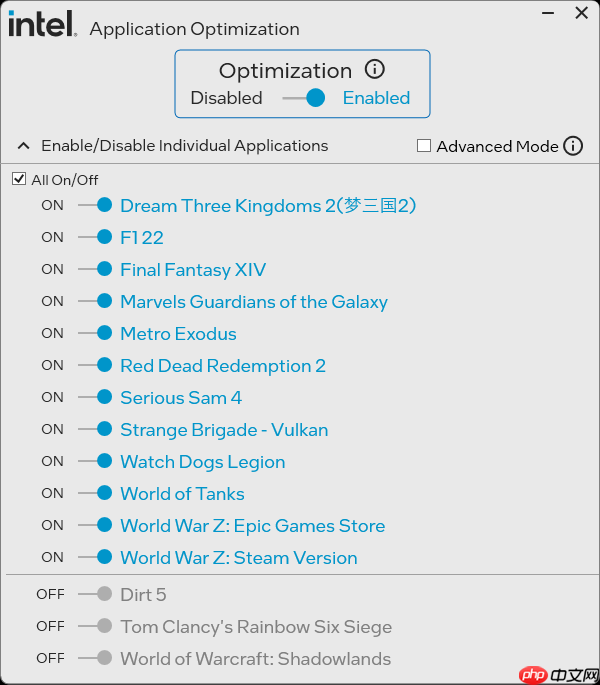 intel apo优化一口气增加15款游戏:酷睿ultra 9 285k性能大涨21%