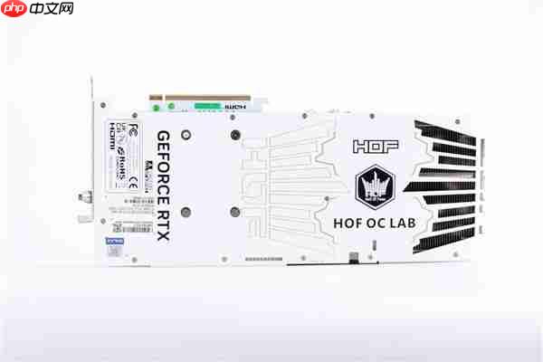 影驰RTX 5080 HOF OC LAB Deluxe-X 评测|纯白旗舰 王者归来