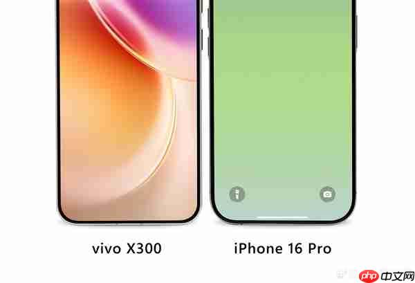 vivo X300正面照公布:蓝厂史上最窄四等边