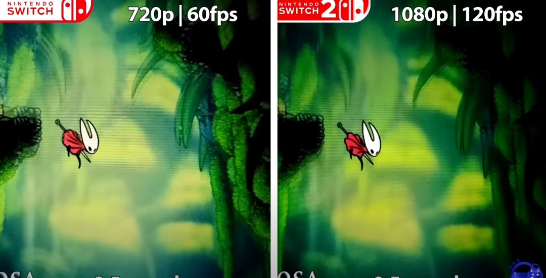 大幅提升!《空洞骑士:丝之歌》ns2与ns版性能比较