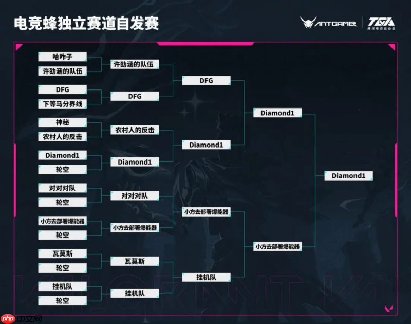 【蚂蚁电竞前线阵地】TGA无畏契约ANTGAMER福州赛电竞蜂代表队Diamond1晋级